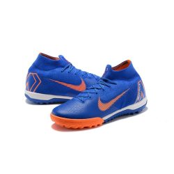 Nike Heren Mercurial SuperflyX VI Elite TF - Blauw Oranje_6.jpg